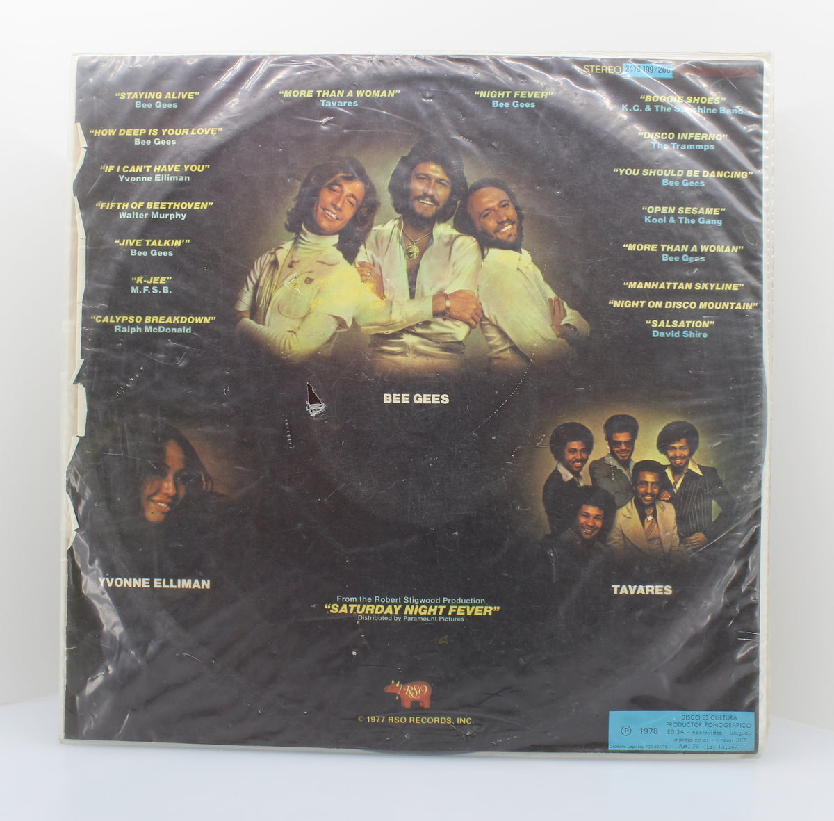 Bee Gees - Saturday Night Fever, 2x Vinyl, (33⅓rpm), Uruguay 1978