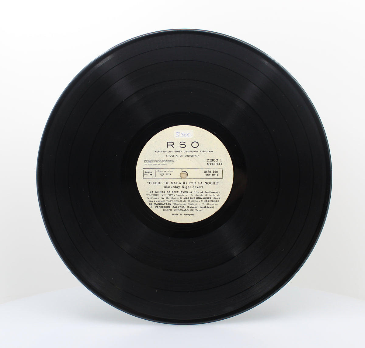 Bee Gees - Saturday Night Fever, 2x Vinyl, (33⅓rpm), Uruguay 1978