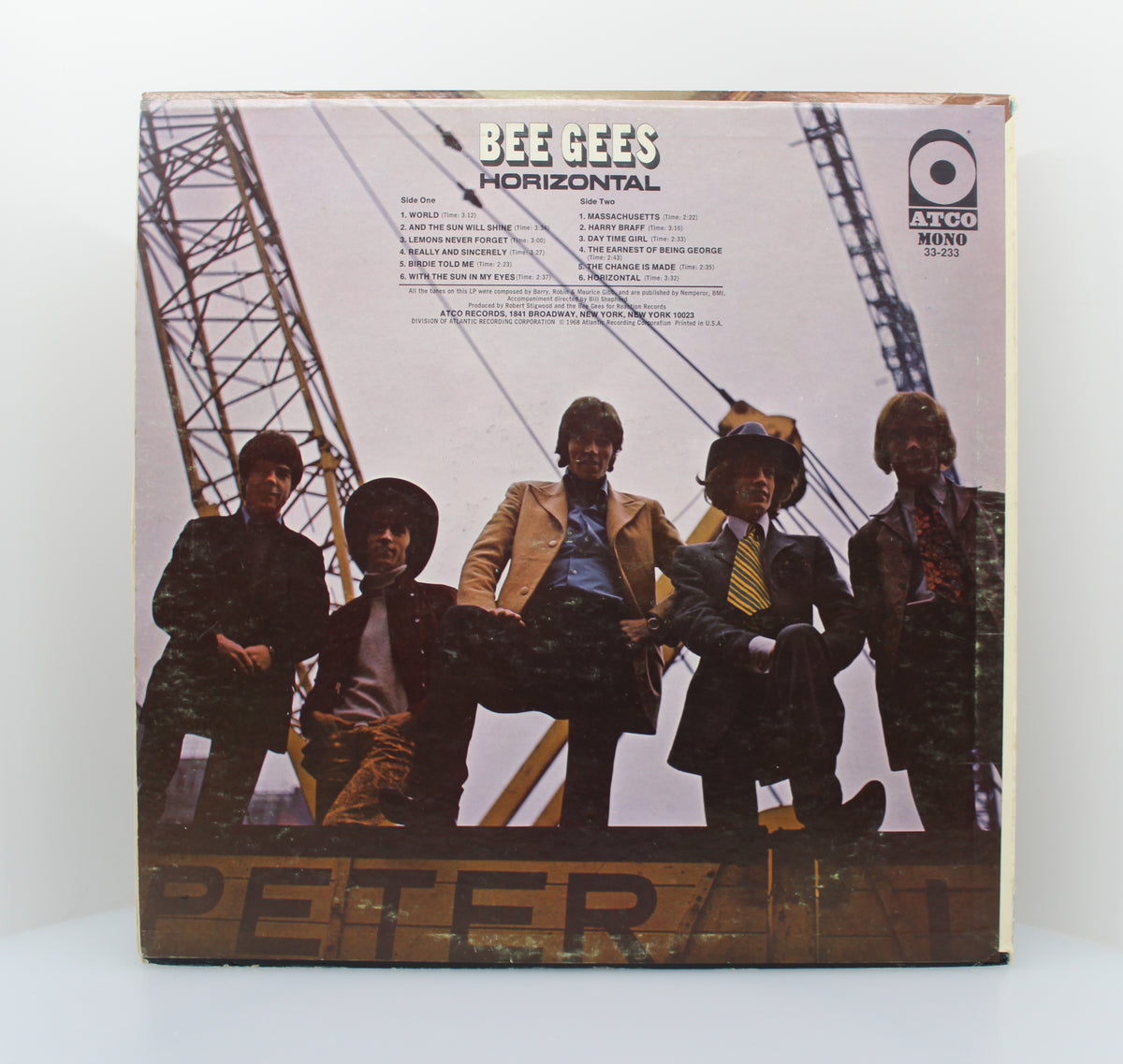 Bee Gees - Horizontal, Vinyl, LP, Album, Promo, Mono, US 1968