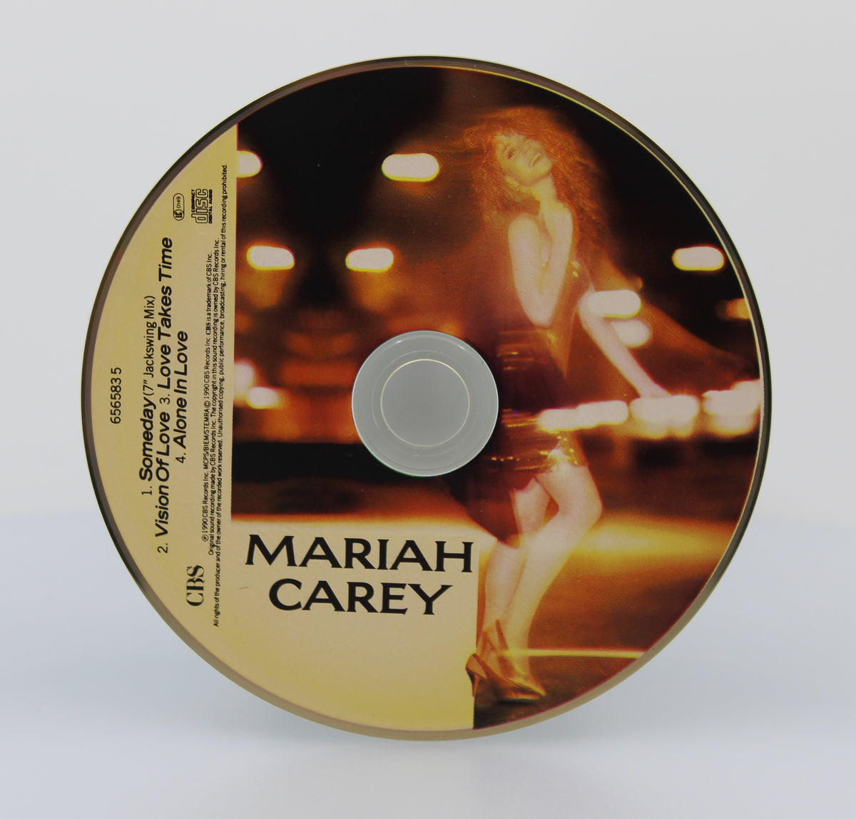 Mariah Carey ‎– Someday, CD Single, UK 1990