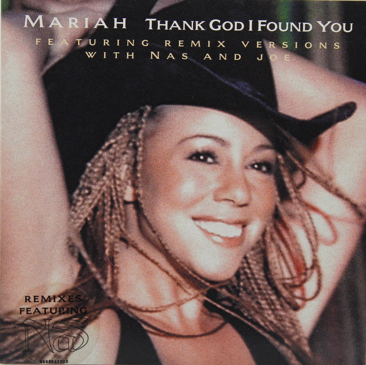 Mariah Carey Featuring Remix Versions With Nas And Joe – Thank God I Found You, CD Single, Europe 2000