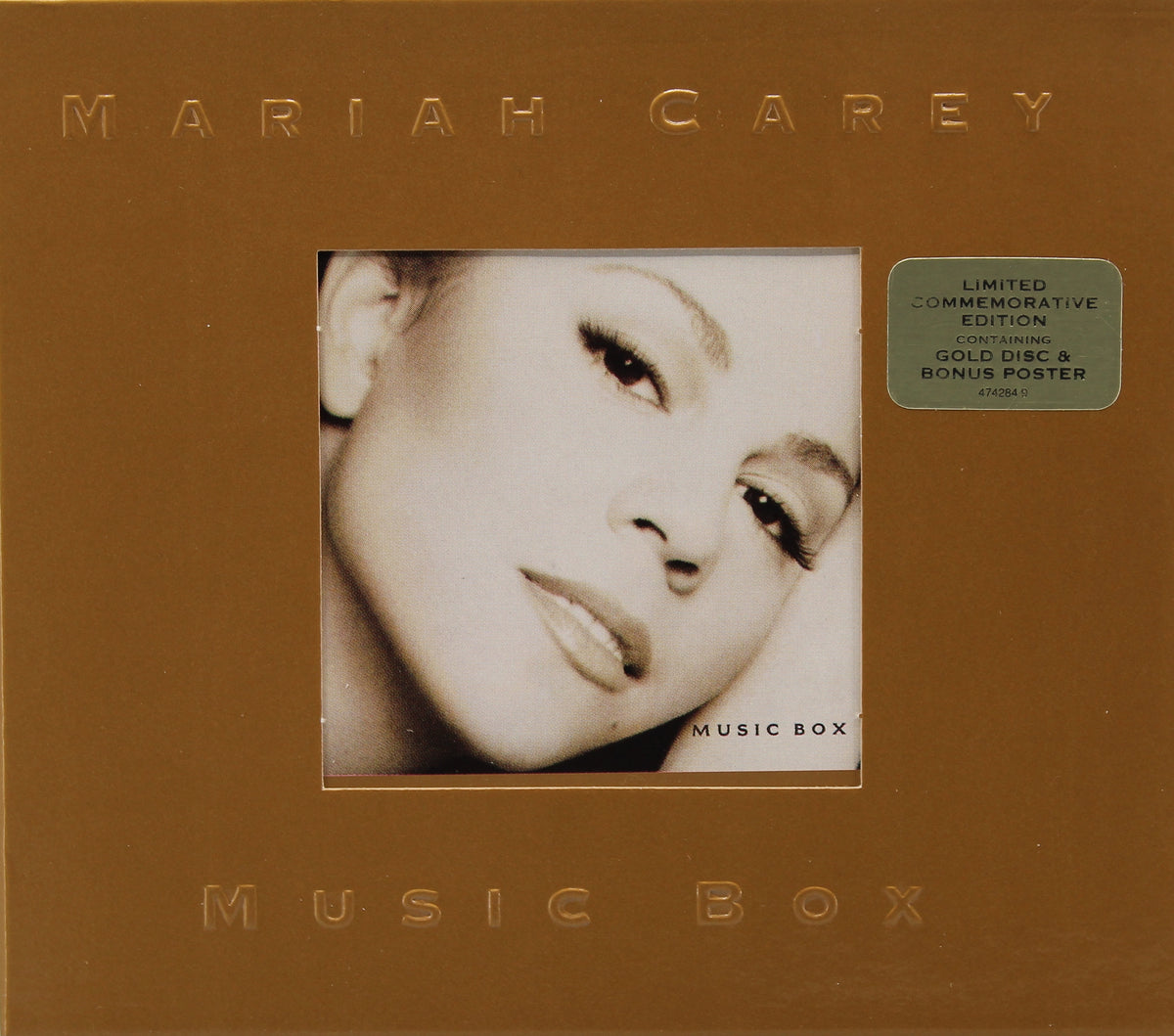 Mariah Carey - Music Box, CD Album, Limited Edition Gold, Australia 1994