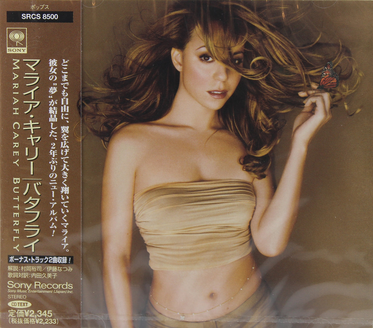 Mariah Carey – Butterfly, CD Album, Japan 1997(CD 605)
