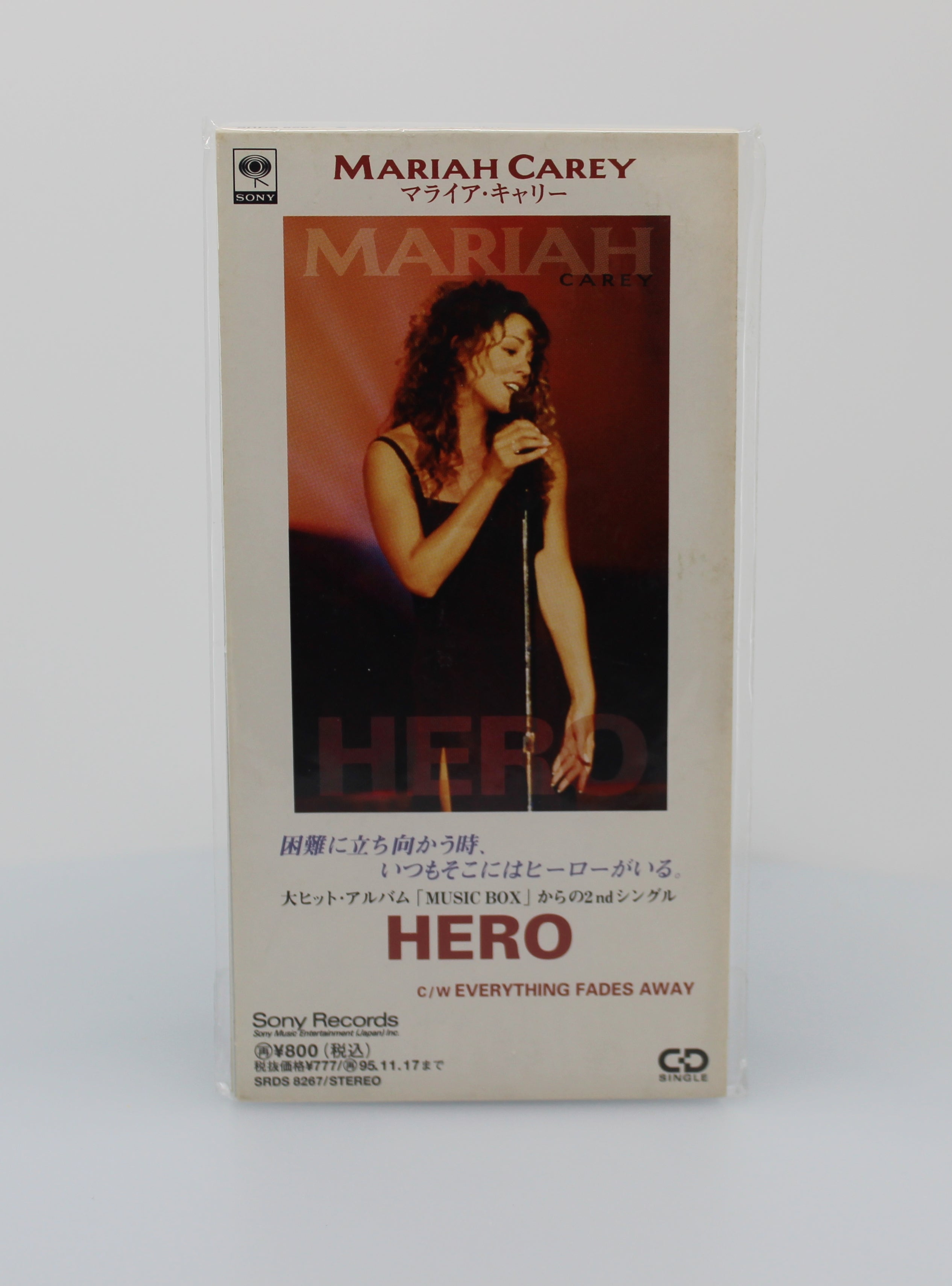 Mariah Carey – Hero, CD Mini Single, Japan 1993 (CD 623
