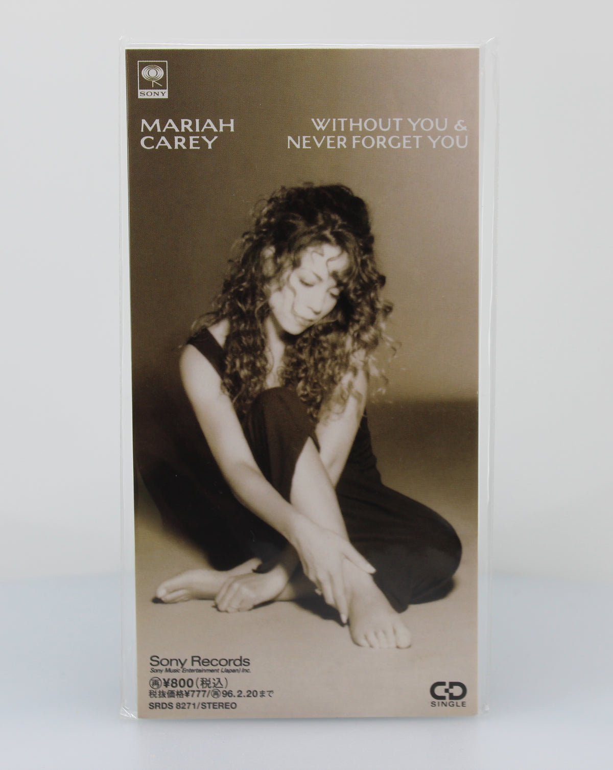 Mariah Carey ‎– Without You &amp; Never Forget You, CD Mni Single, Japan 1994