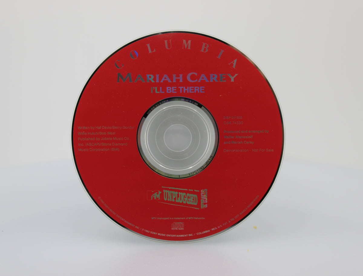 Mariah Carey, I&#39;ll Be There, CD Single Promo, USA 1992 (CD 631)