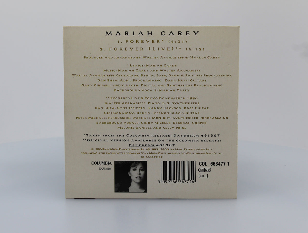 Mariah Carey, Forever, CD Single, Europe 1996(CD 635)