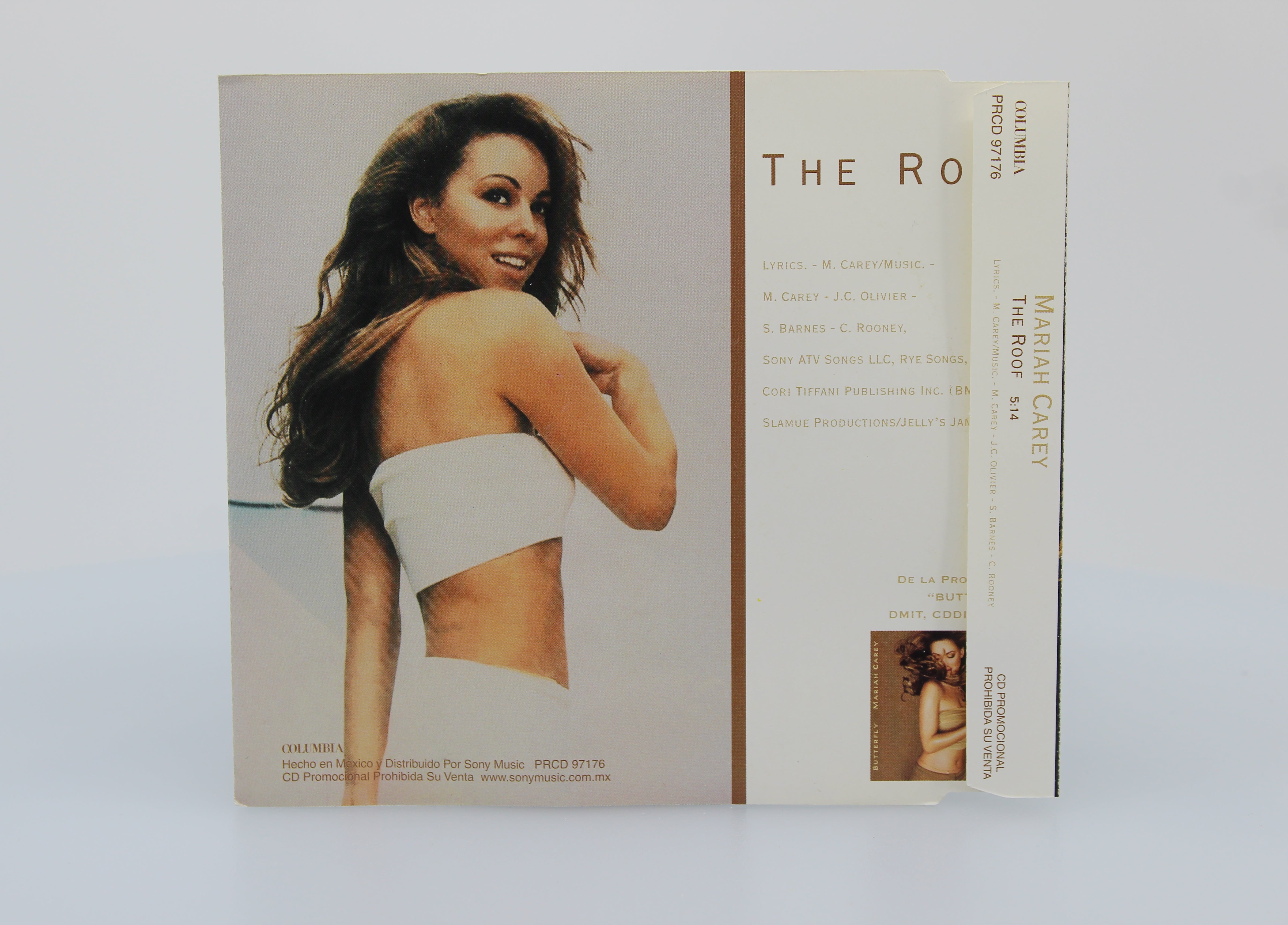 Mariah Carey, The Roof, CD Single Promo, Mexico 1998