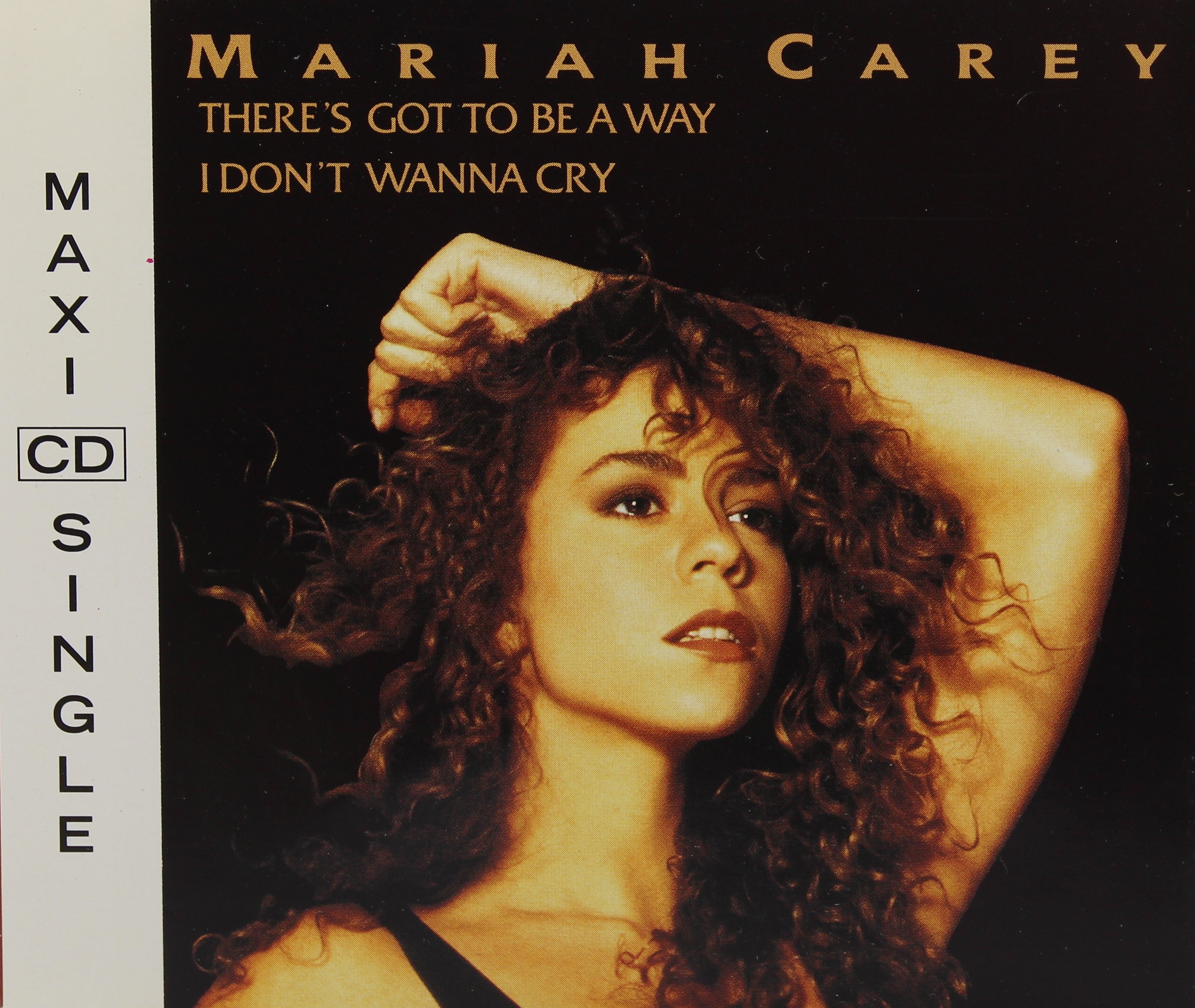 洋楽 Mariah Carey 1991 Calendar & CD Mariah Carey I Don't Wanna Cry CD - 1991 Ultra Rare Columbia