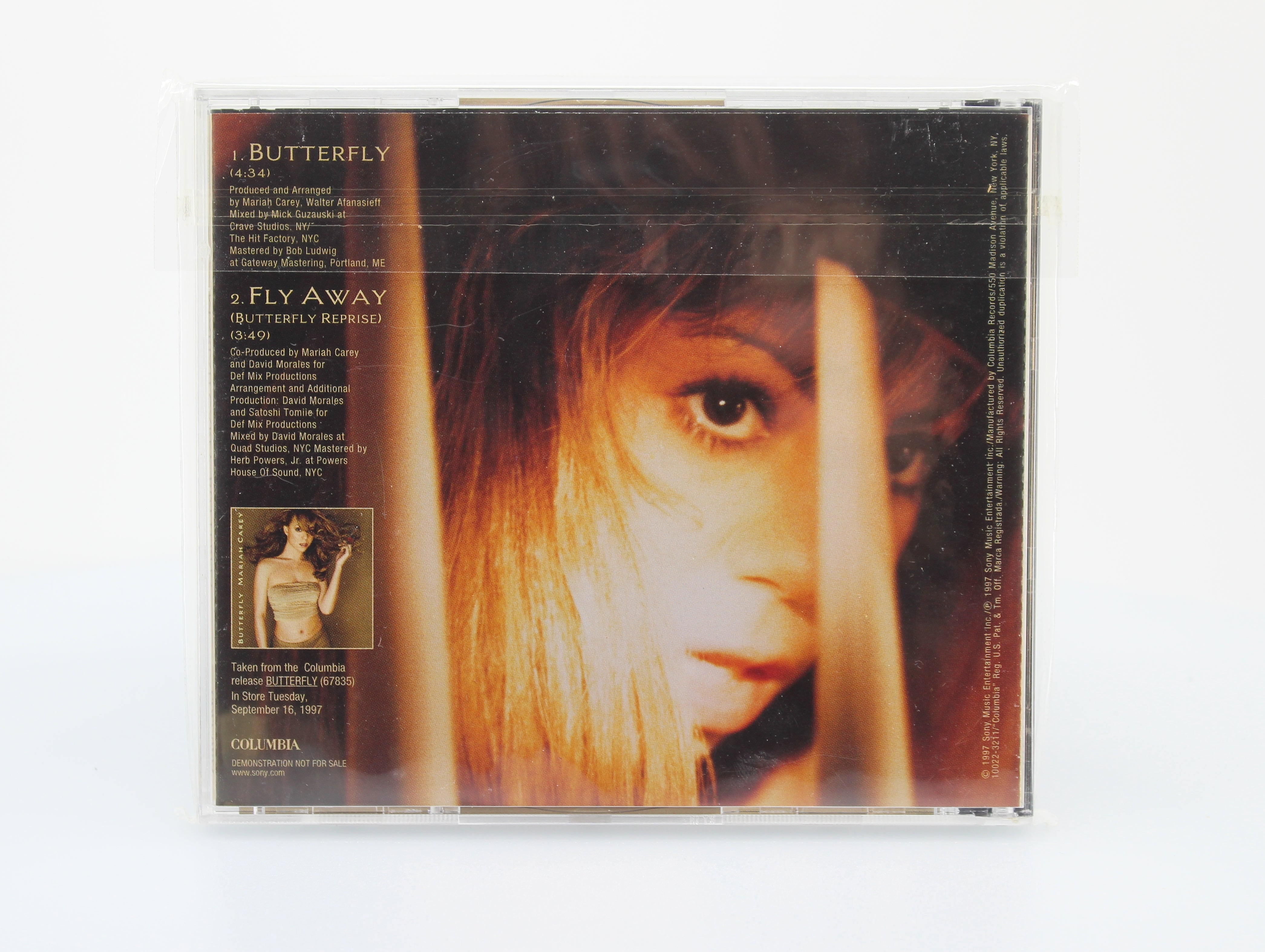 Mariah Carey, Butterfly, CD Single Promo, US 1997(CD 640