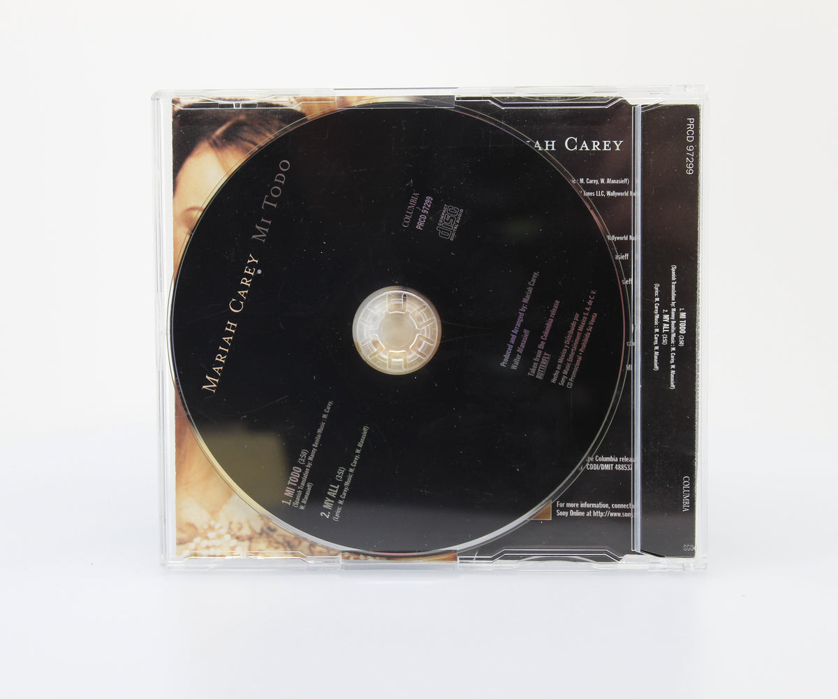 Mariah Carey, Mi Todo, CD Single Promo, Mexico 1998 (CD 642)