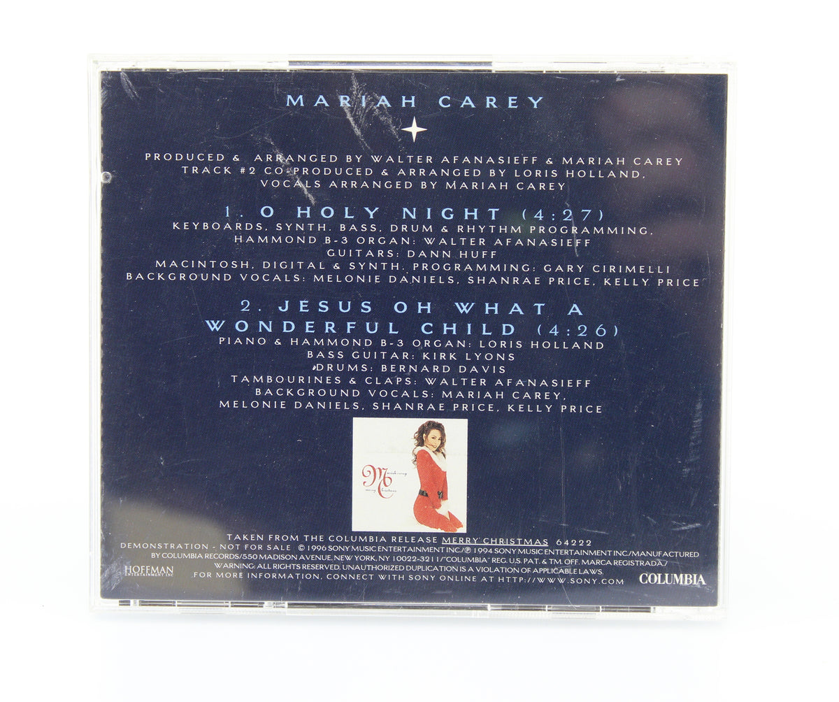 Mariah Carey, O Holy Night, CD Single Promo, US 1996 (CD 644)