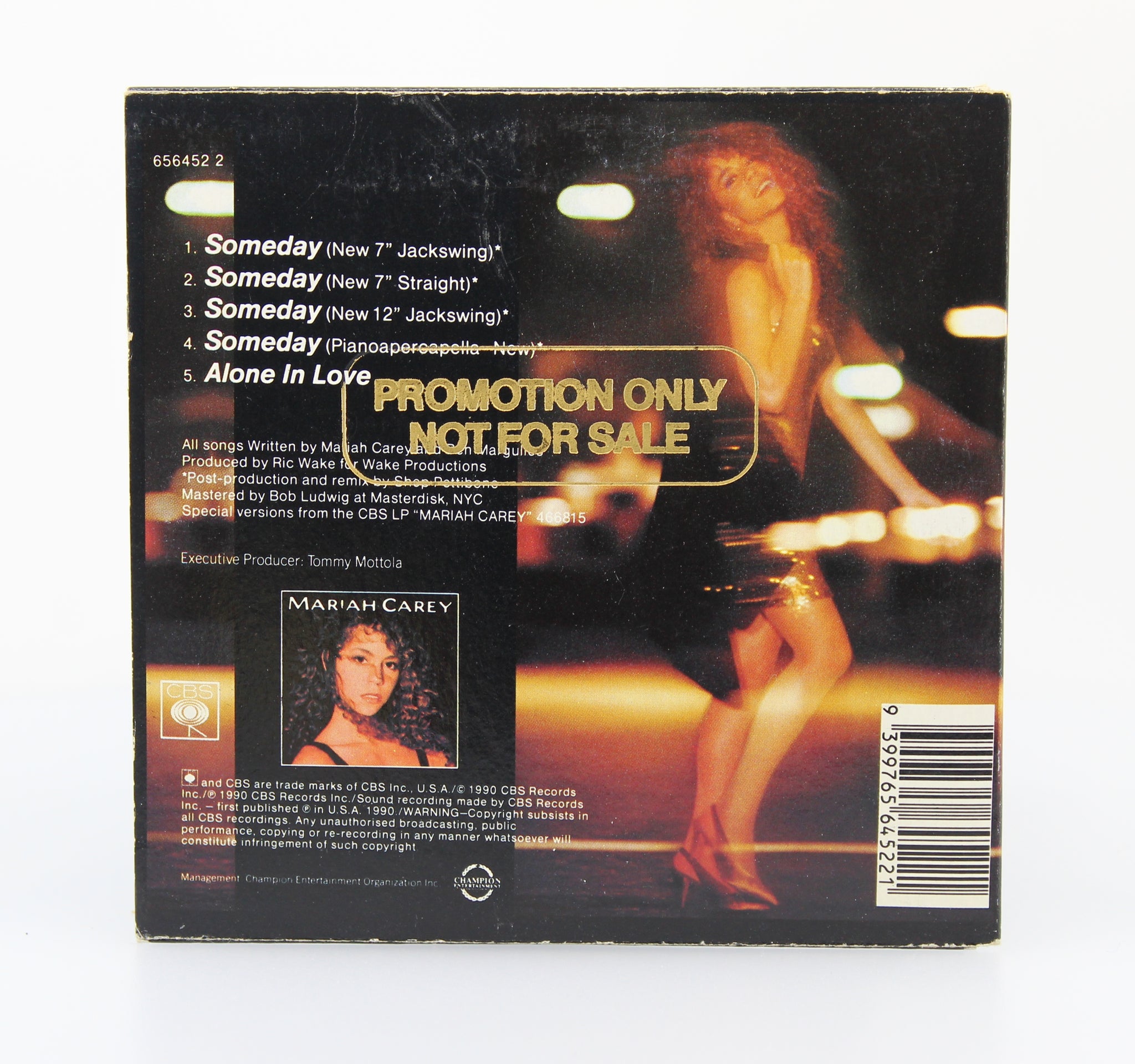 Mariah Carey, Someday, CD Maxi Single PROMO, Australia 1991 (CD 