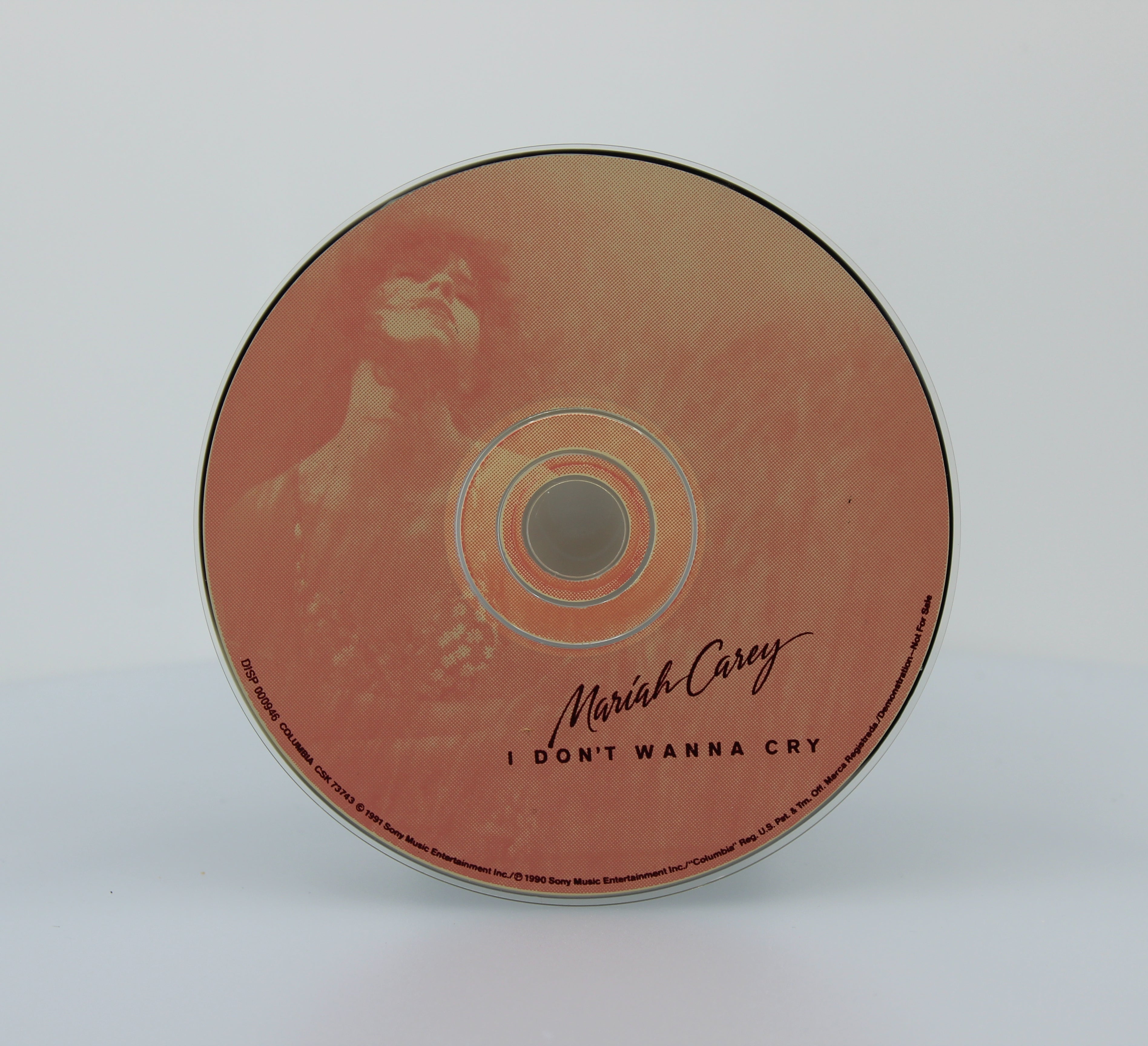Mariah Carey, I Don't Wanna Cry, CD Single Promo, US 1991 (CD 648