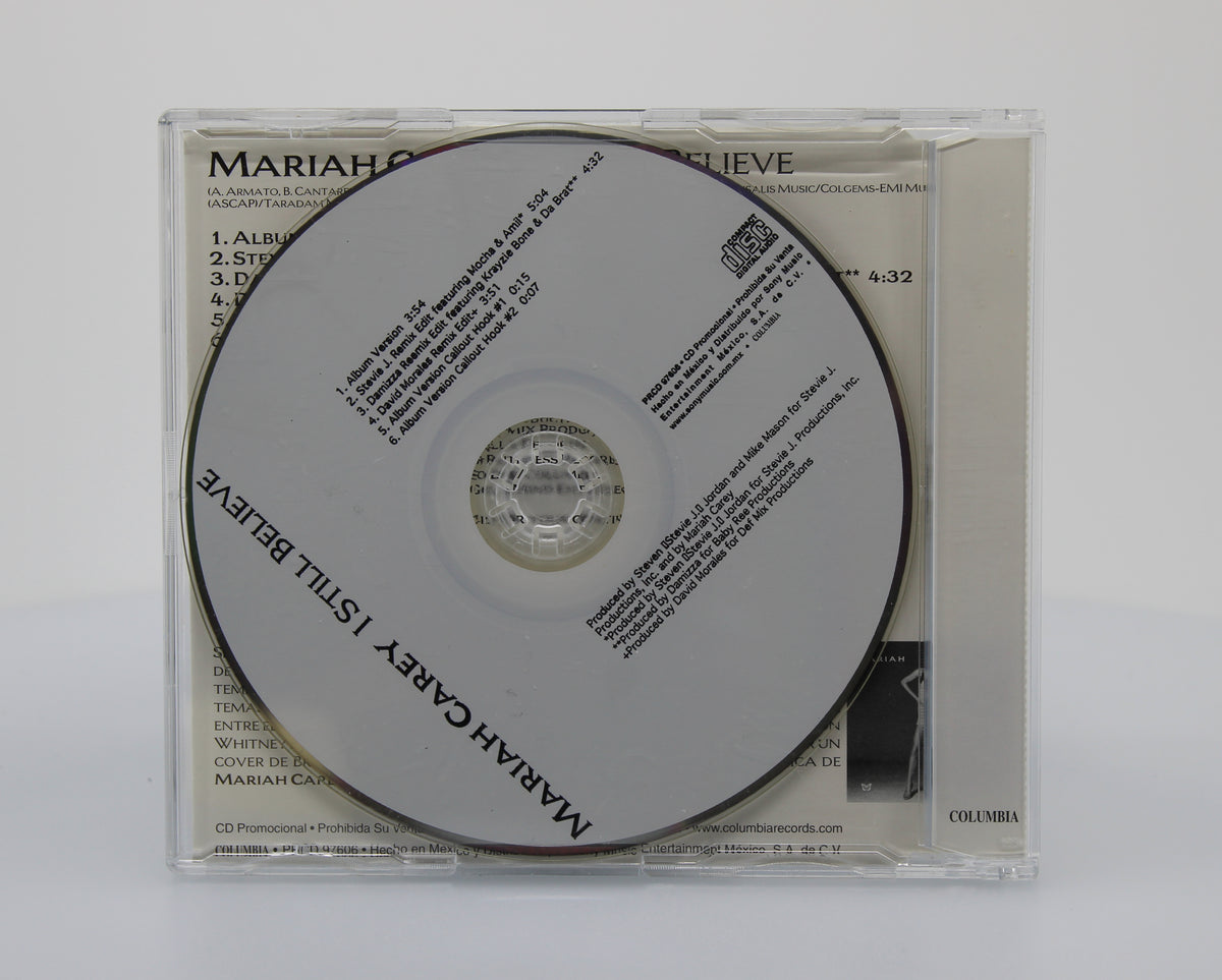 Mariah Carey, I Still Believe, CD Single Promo, Mexico 1999 (CD 654)