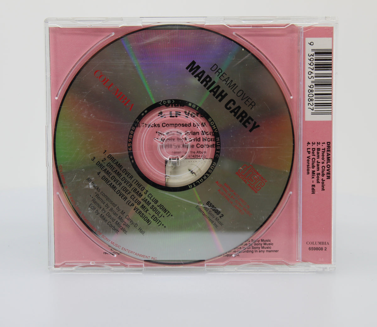 Mariah Carey, Dreamlover, CD Maxi Single, Australia 1993 (CD 656)