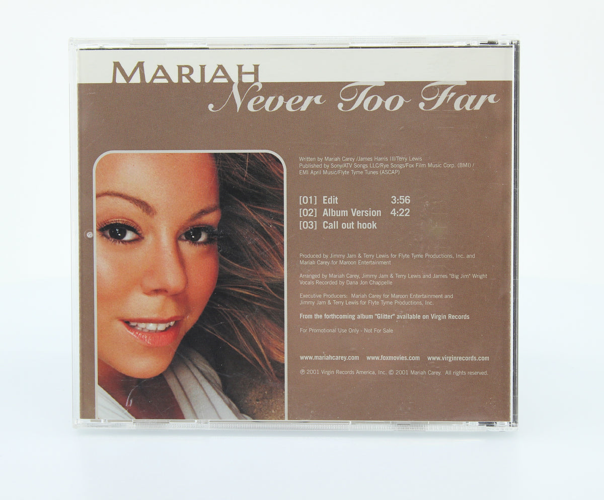 Mariah Carey, Never To Far, CD Single Promo, US 2001 (CD 661)