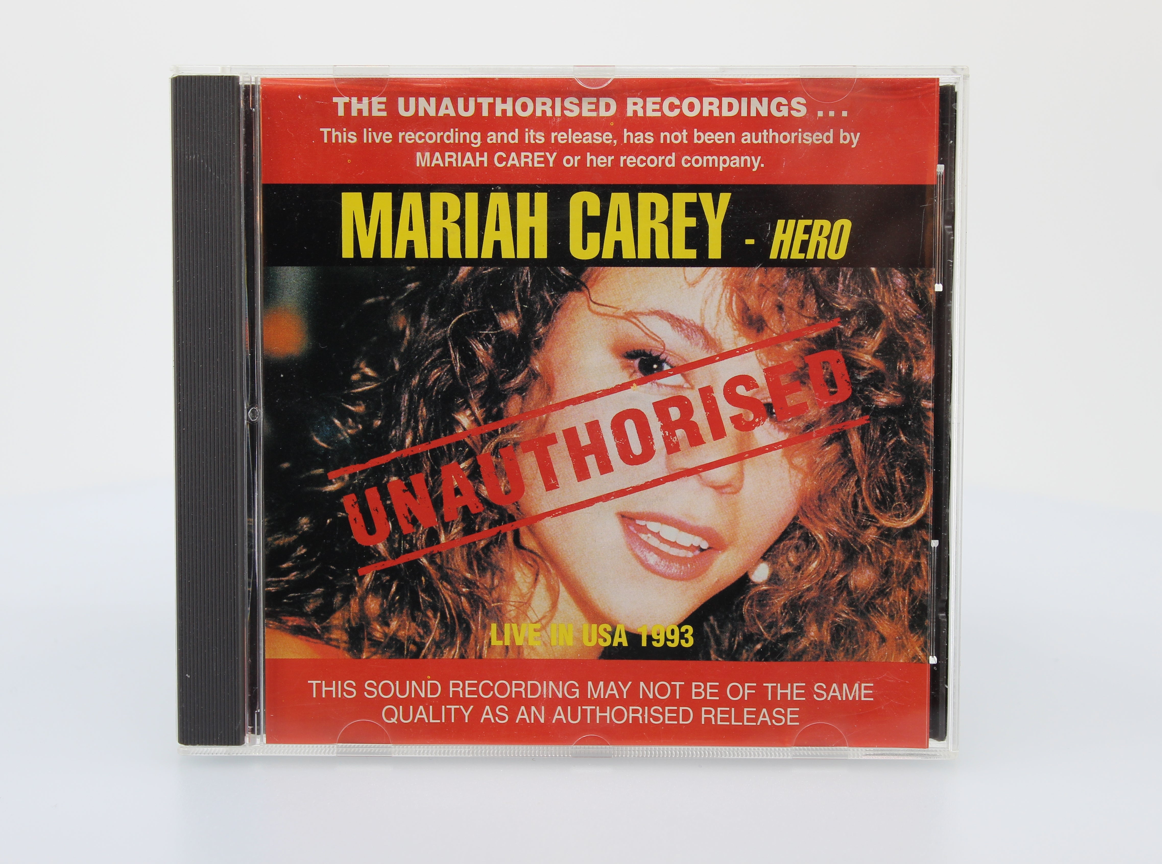 Mariah Carey, Hero, CD, Album, Unofficial Release, Australia 1995 Mariah Carey, Hero, CD, Album, Unofficial Release, Australia 1995