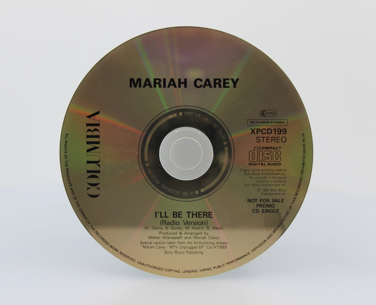 Mariah Carey, I&#39;ll Be There, CD Single Promo, UK 1992 (CD 671)