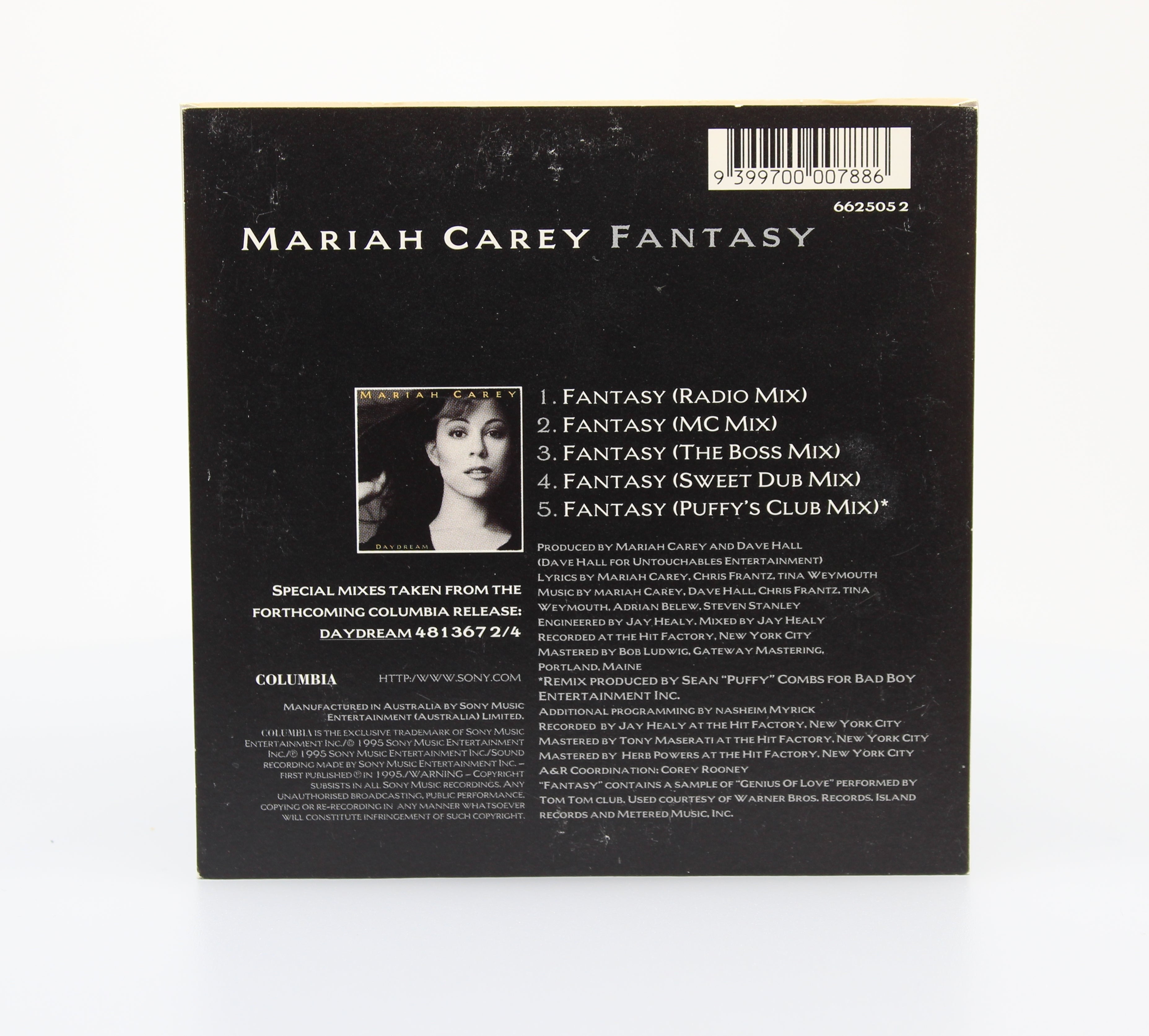 Mariah Carey, Fantasy, CD Single, Australia 1995 (CD 678