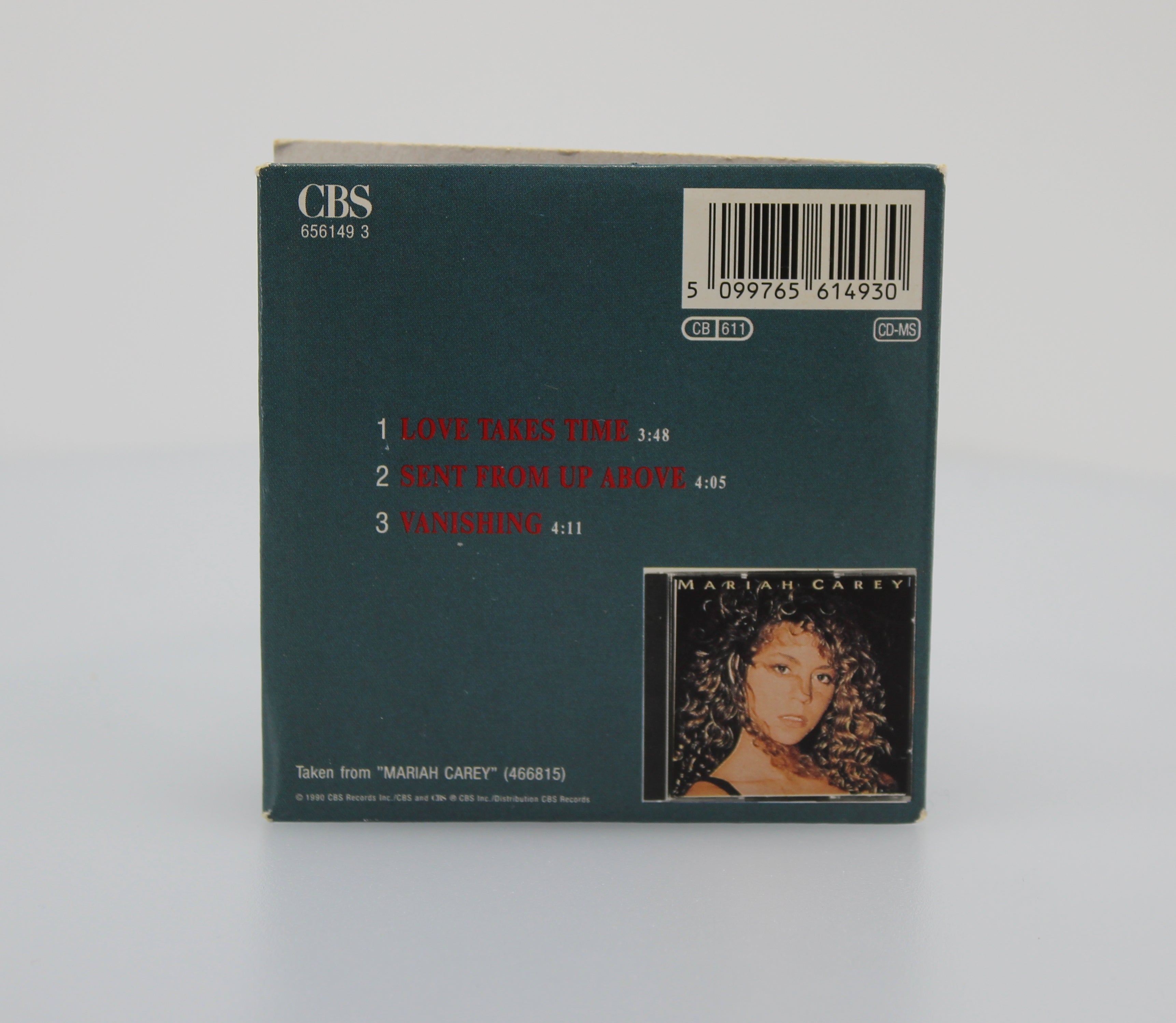 Mariah Carey, Love Takes Time, CD Mini Maxi Single, Europe 1990 