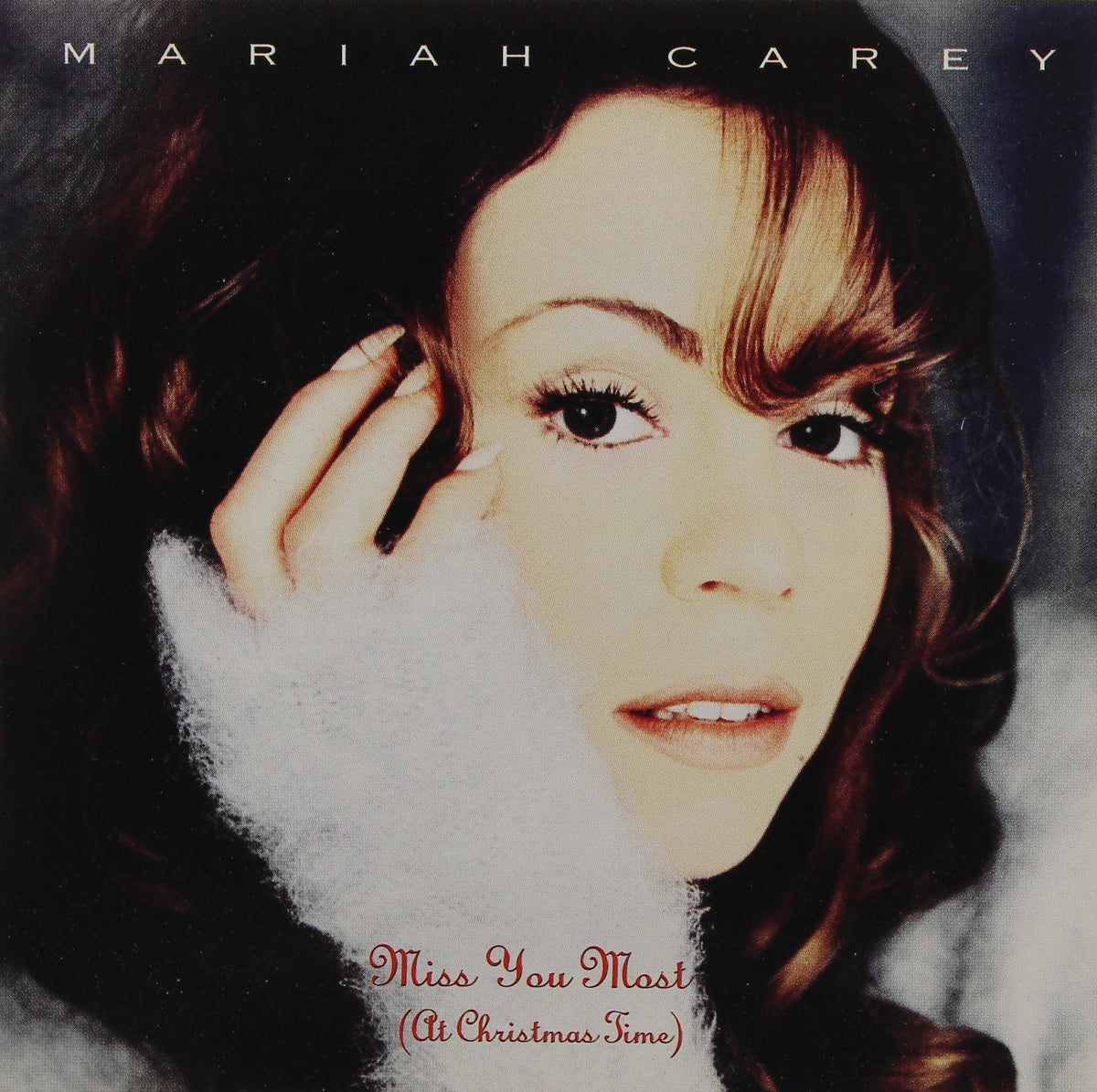 Mariah Carey ‎– Miss You Most (At Christmas Time), CD Single Promo, US 1994