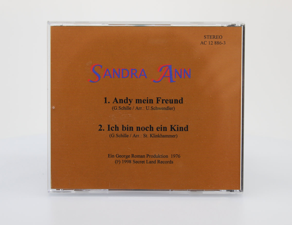 Sandra Ann, Andy Mein Freund, CDr Single, Unofficial Release Bootleg, Germany  (CD 684)